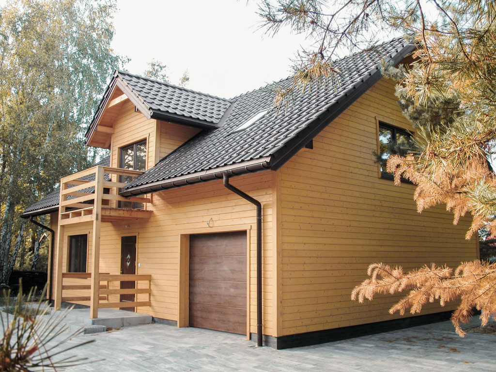 Dom całoroczny drewniany Leoncin